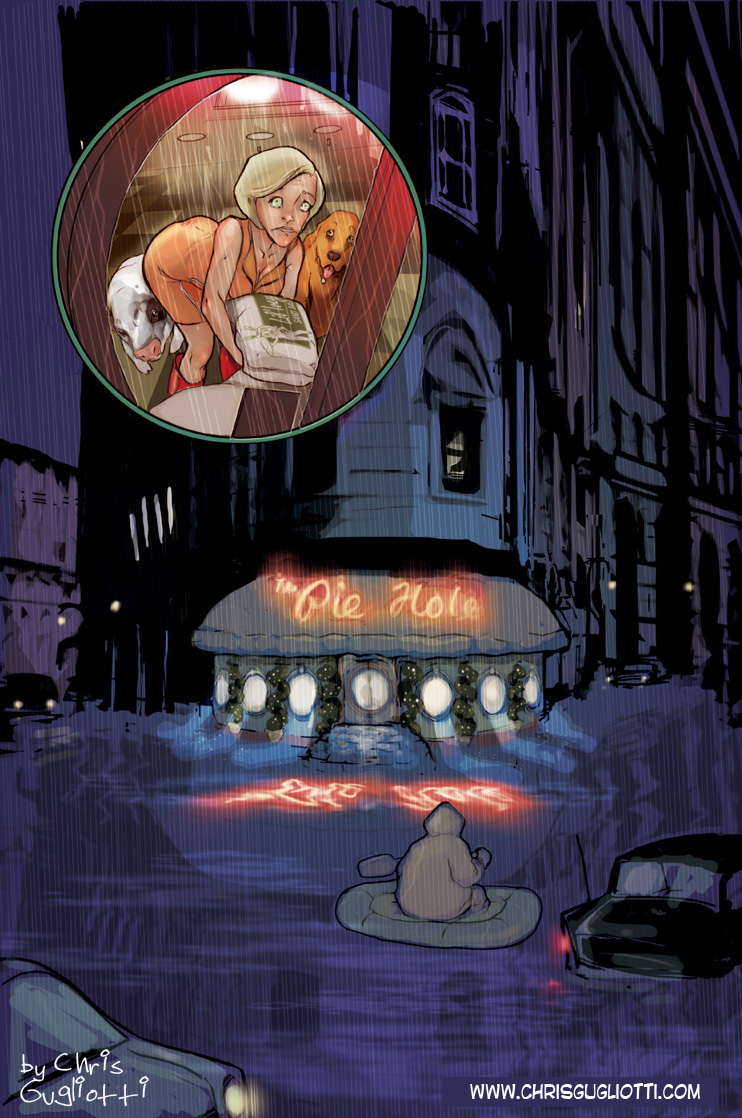 comic book work