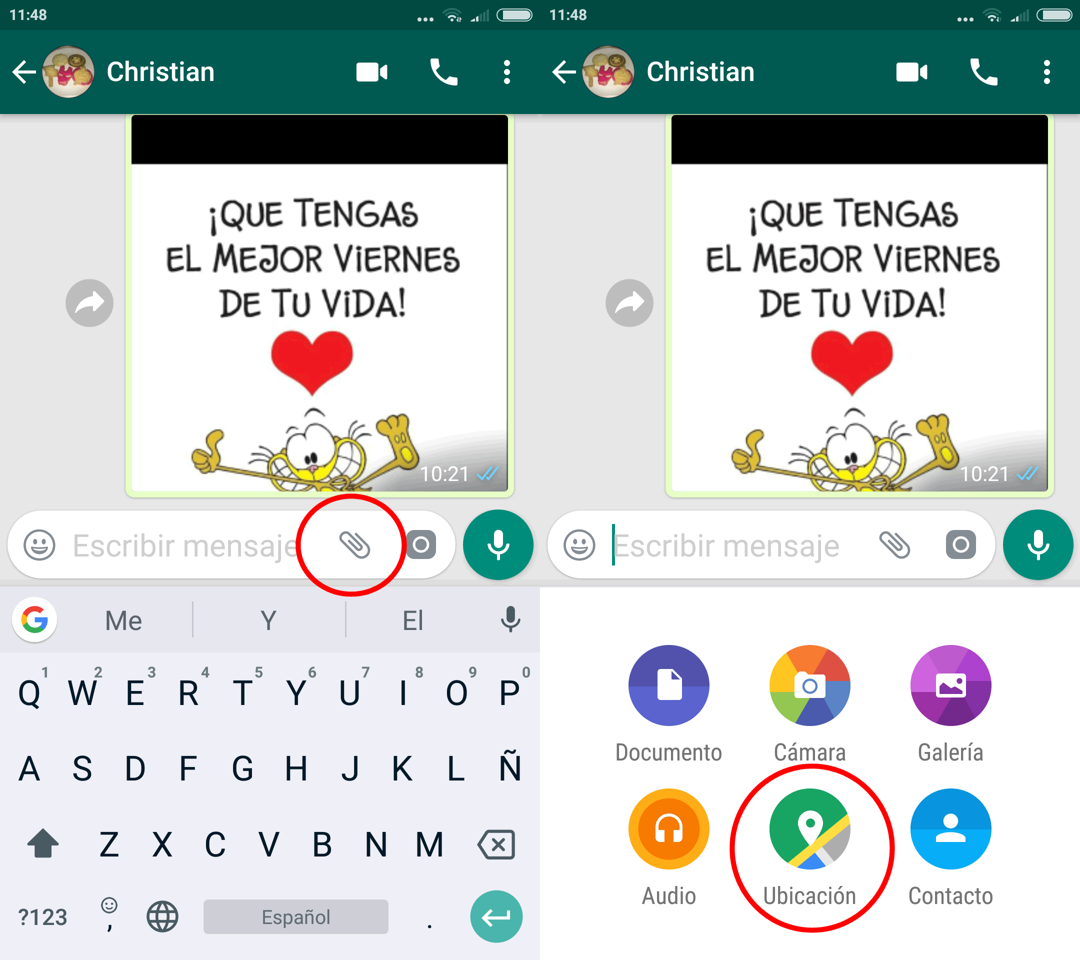 WhatsApp Cómo compartir la ubicación en tiempo real en