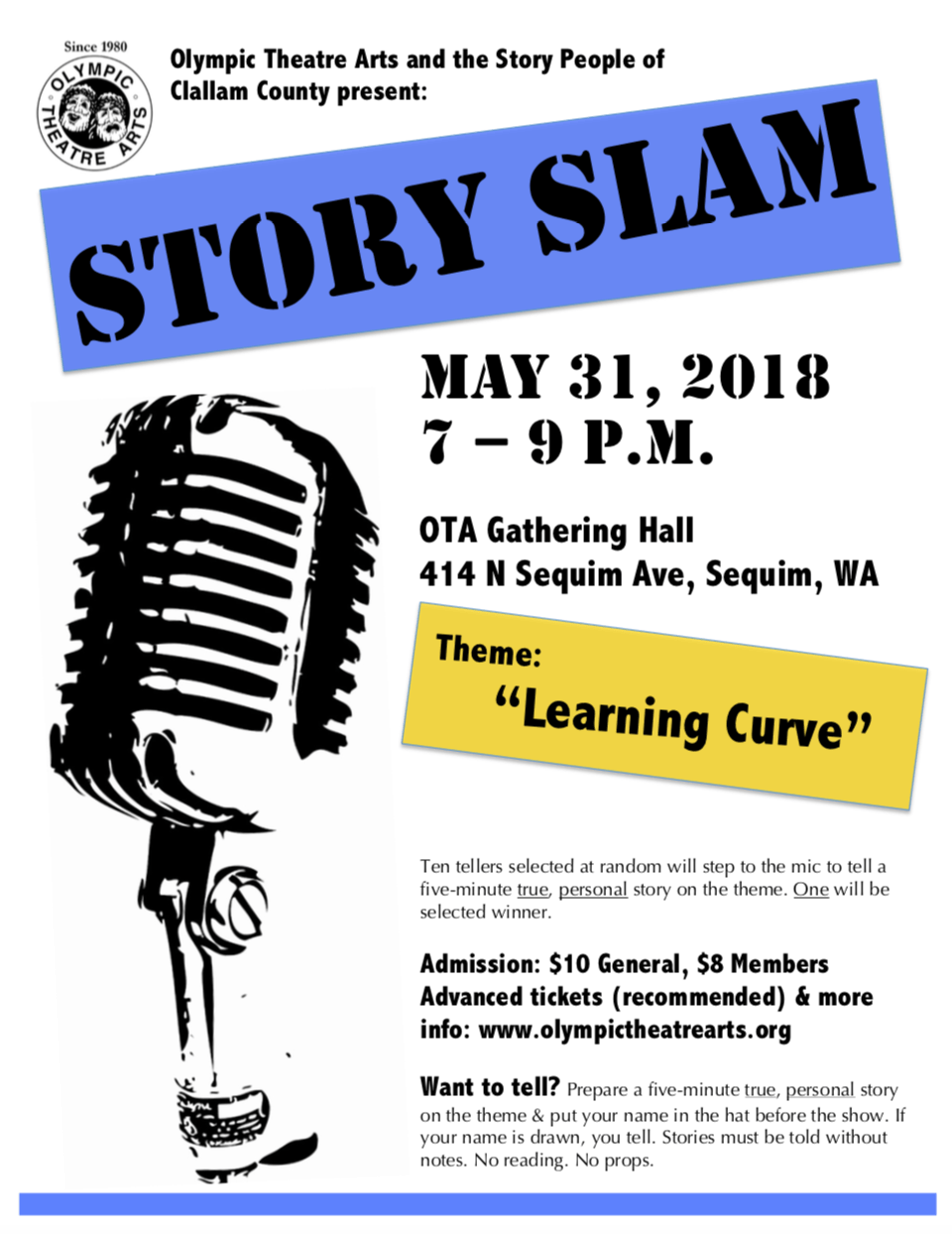 Story Slam in Sequim