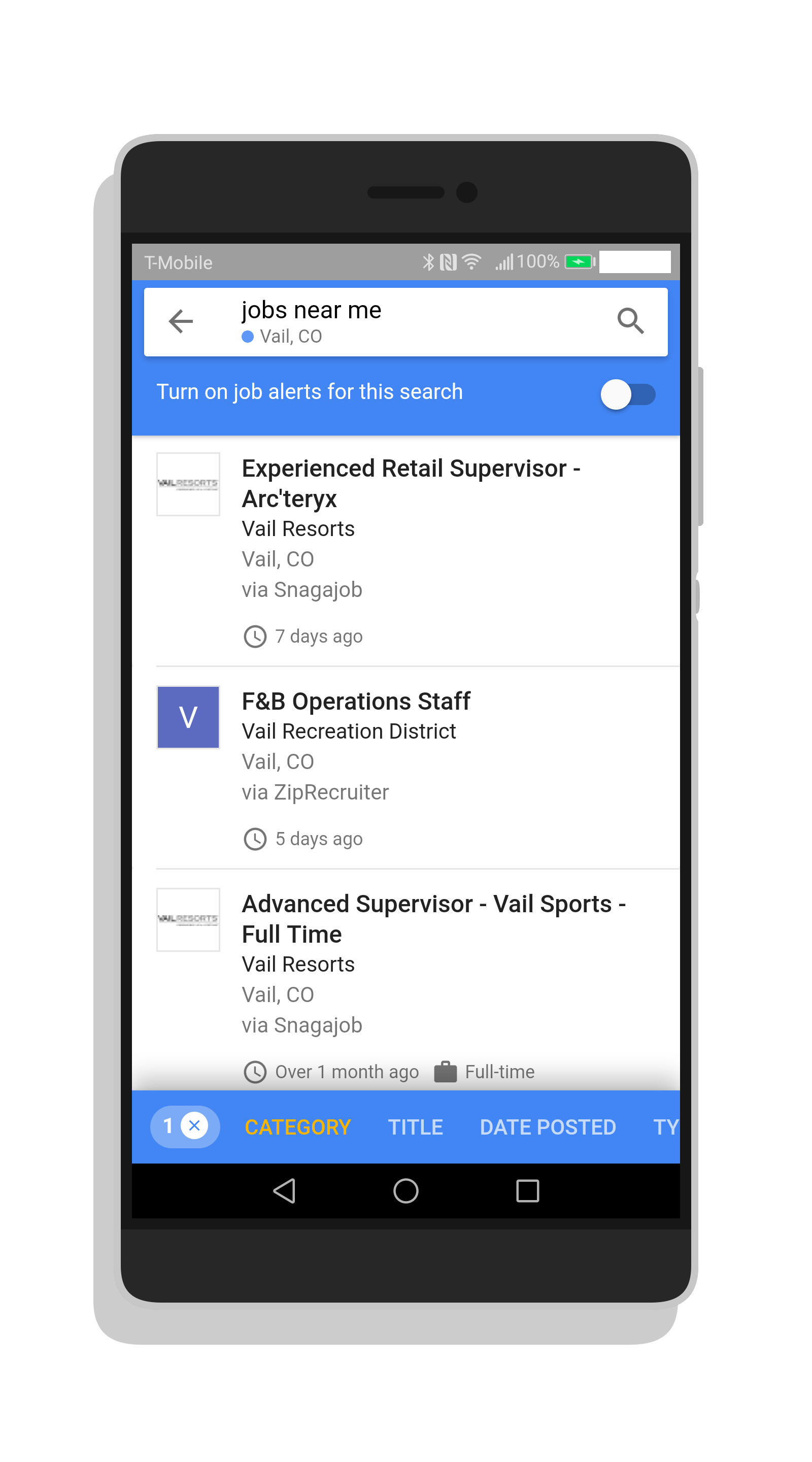 Google Adds Jobs Near Me Search