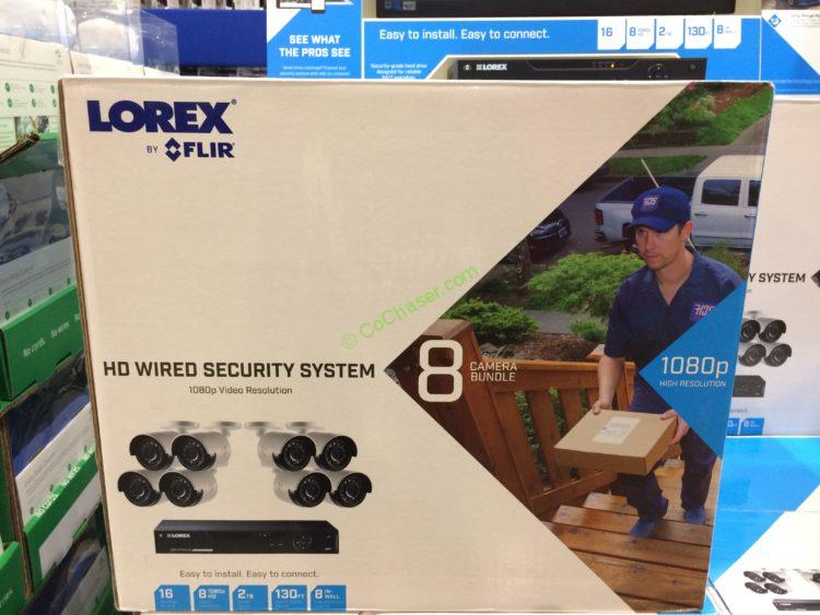 Lorex Flir 1080P Security System 16 Channel / 8 Camera