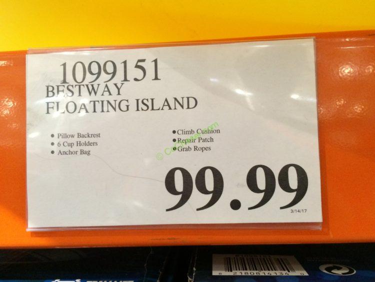 Bestway Tiki Breeze Floating Island CostcoChaser