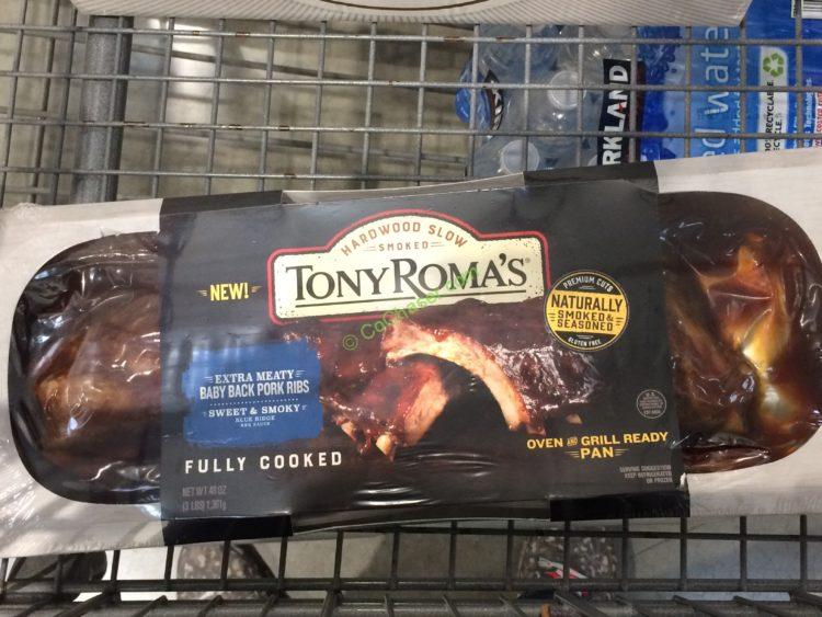 Tony Roma’s Baby Back Ribs 48 Ounce Container CostcoChaser