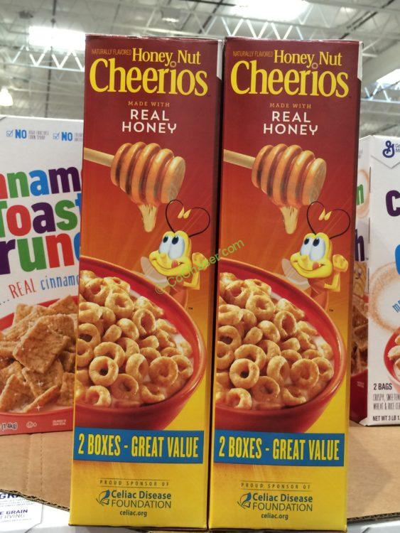 Costco734786GeneralMillsHoneyNutCheeriosbox