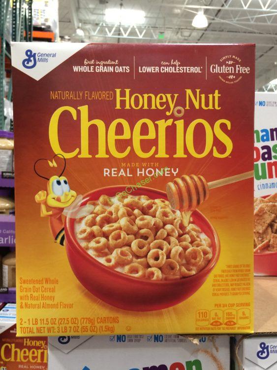 General Mills Honey Nut Cheerios 55 Ounce CostcoChaser