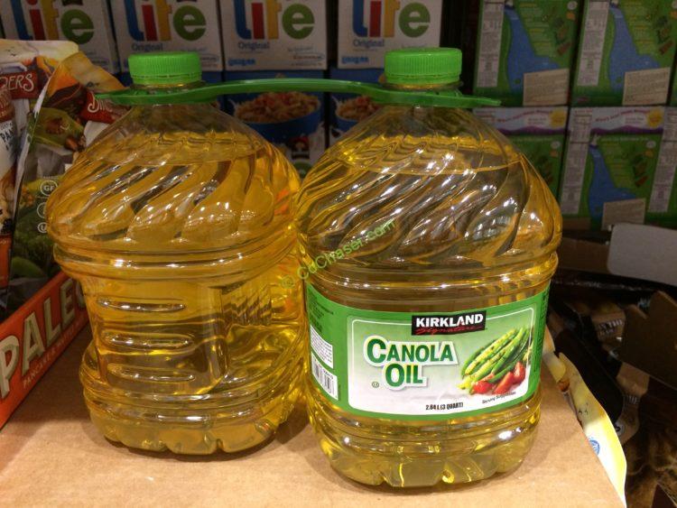 Kirkland Signature Canola Oil 2/3 Quarter Bottle