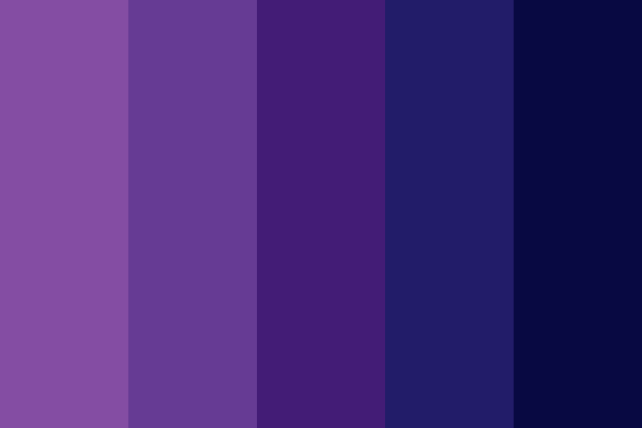 purple and blue day Color Palette