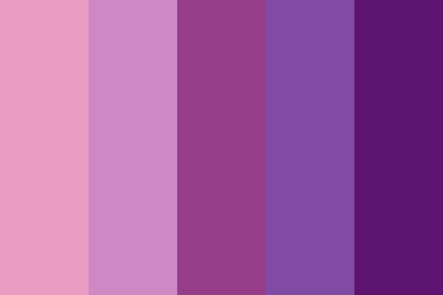 mixed purple and pink day Color Palette