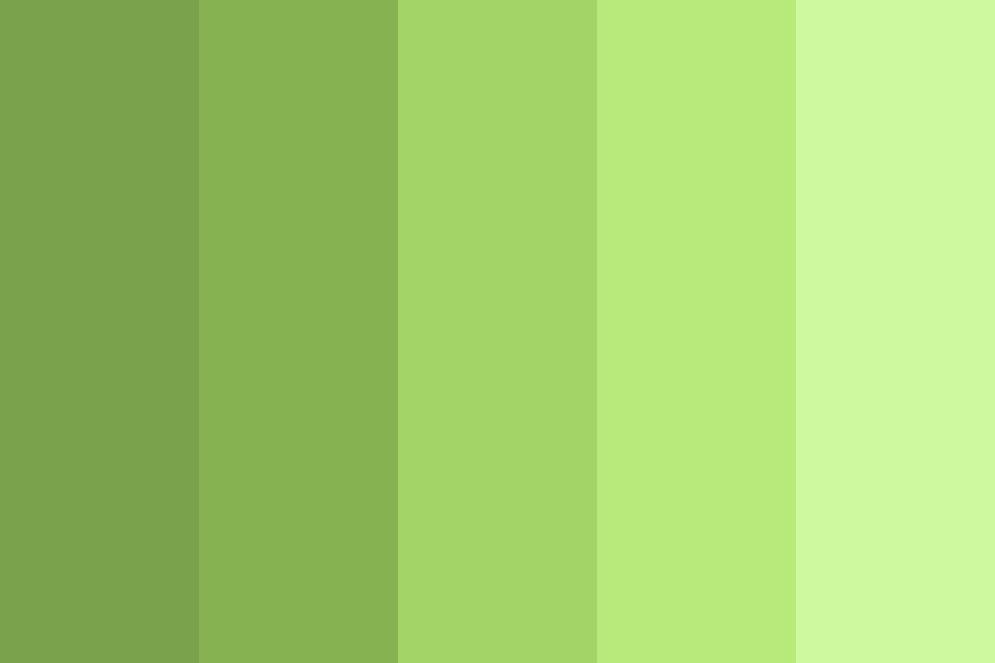 Spring Green Color Palette