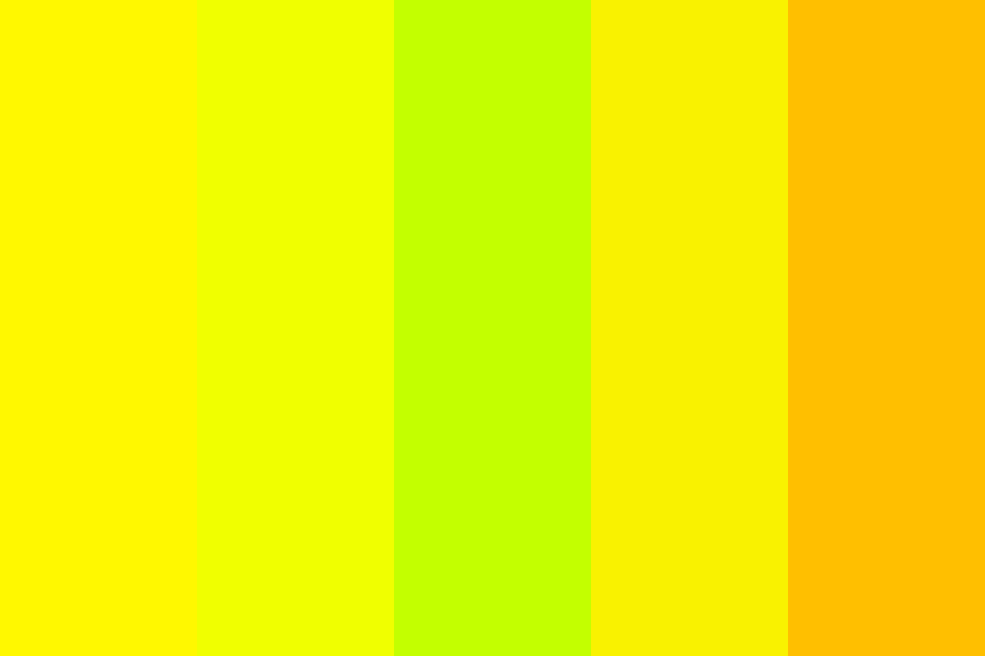 Yellow Awesome Palette Color Palette