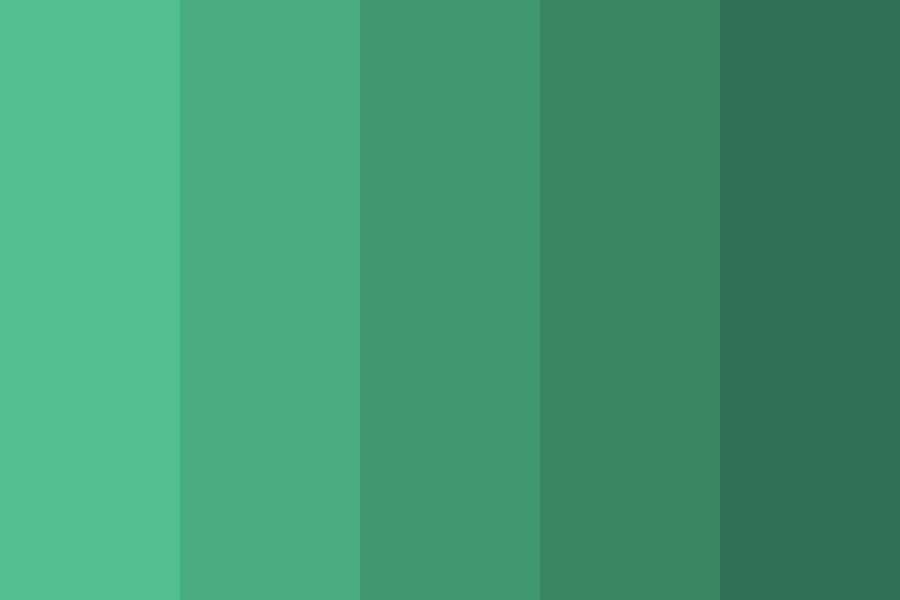 green logo Color Palette