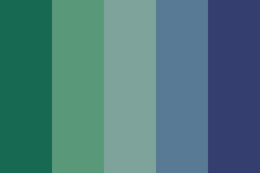 G Major Scale Color Palette
