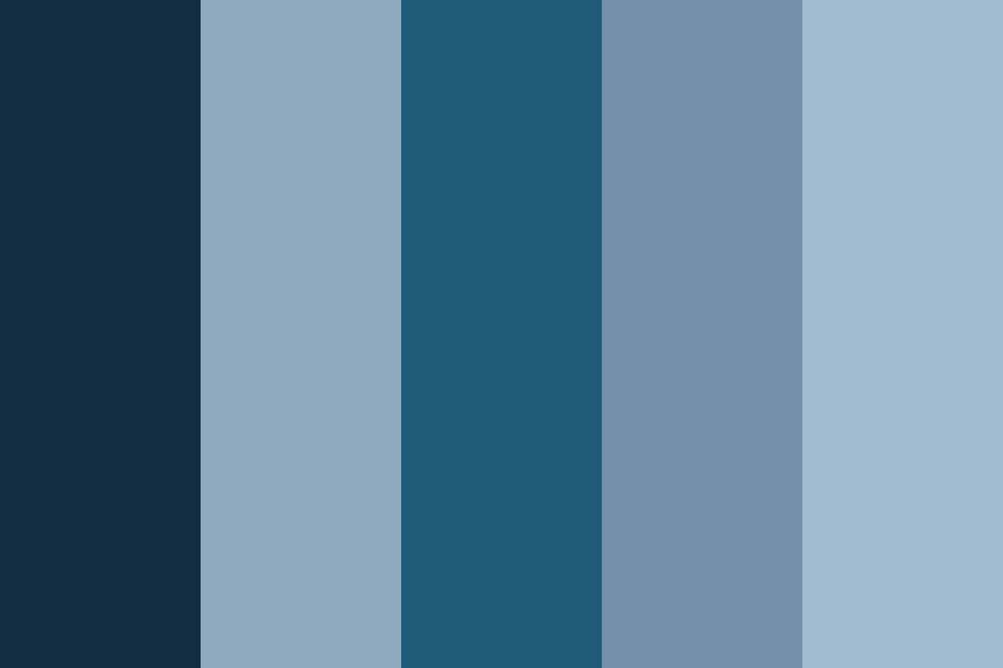 Feeling Blue Color Palette