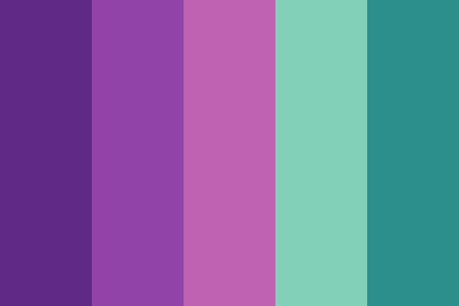 Aubergine Cocktail Color Palette