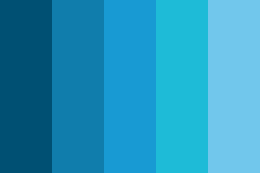 cool blue Color Palette