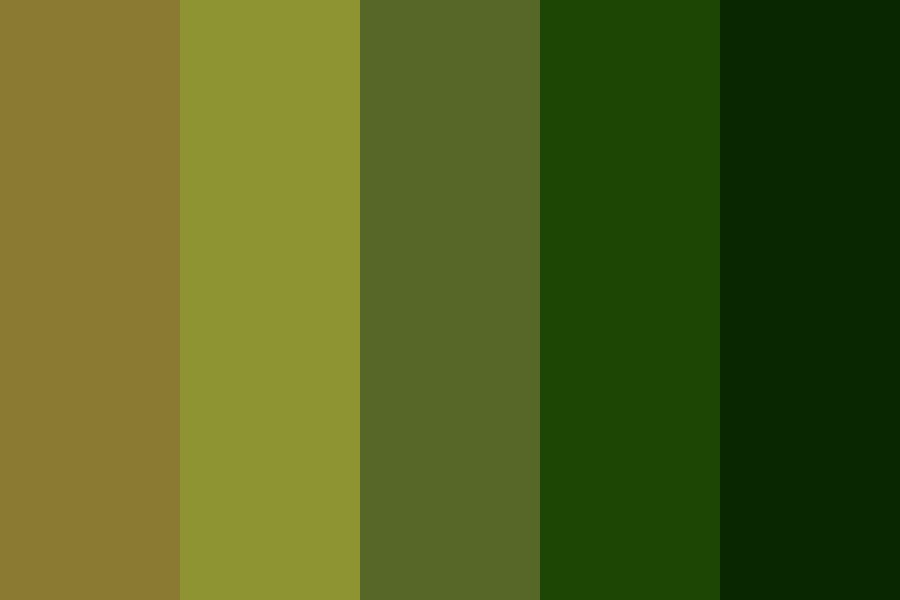 Greenolive Color Palette