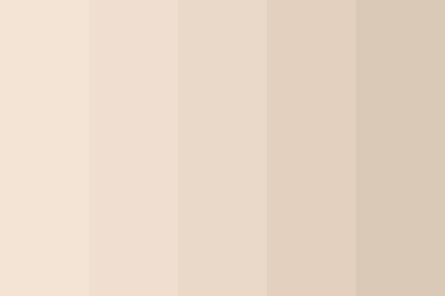 Ivory to Beige Color Palette