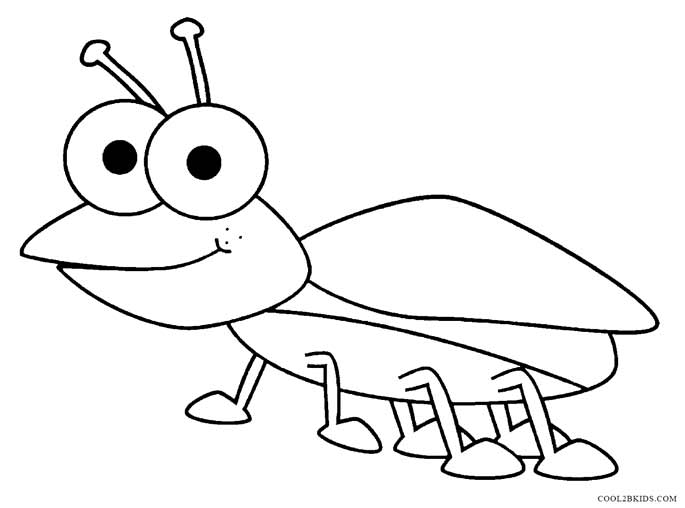 Printable Bug Coloring Pages For Kids Cool2bKids