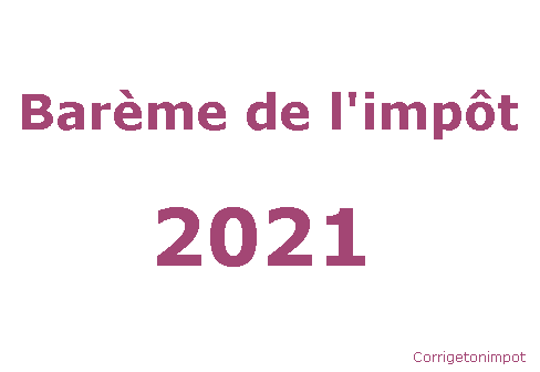 Dans cette vidéo, nous revenons sur toutes nos vidéos explicatives et tutoriel en fiscalité pour vous aider à bien déclarer vos revenus en 2021 au titre du. Bareme Et Seuils De L Impot 2021 Sur Le Revenus 2020 Corrigetonimpot