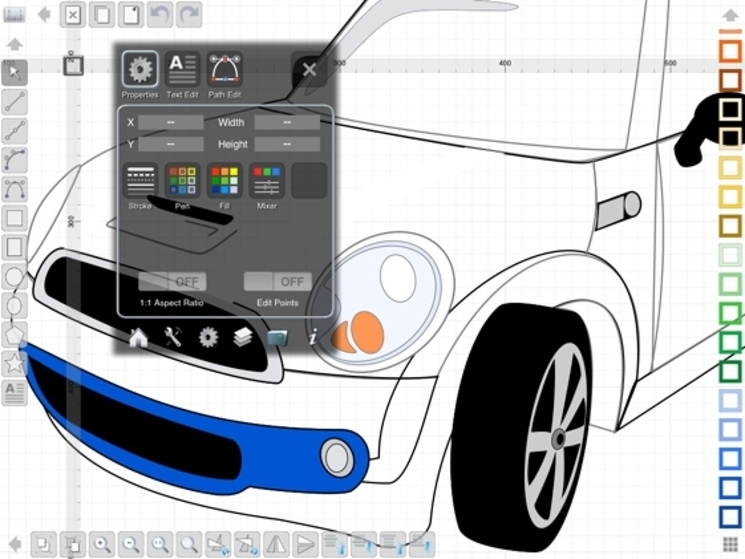 Haz dibujos vectoriales 2D con la app iDesign desde tu iPad