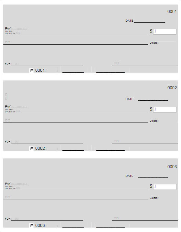 43+ Cheque Templates Free Word, Excel, PSD, PDF Formats