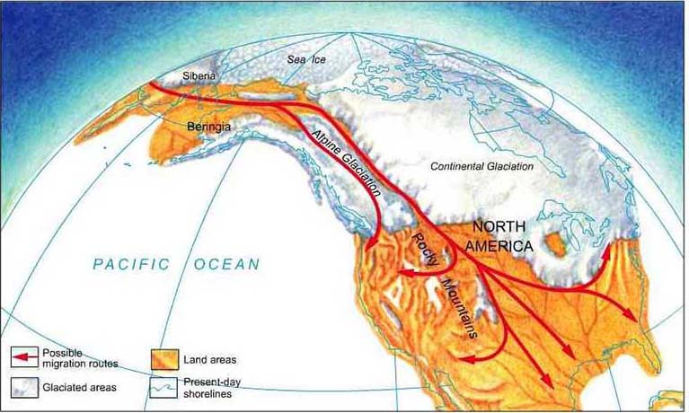 An Entirely New View of How the Americas Were Settled.