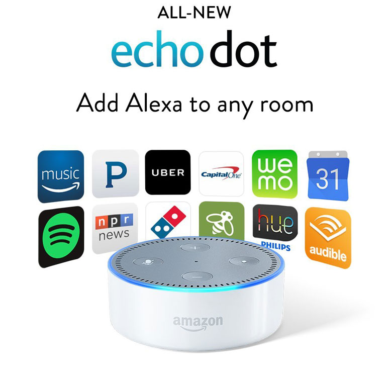 Echo Dot (2nd Generation) Daily Cool Gadgets