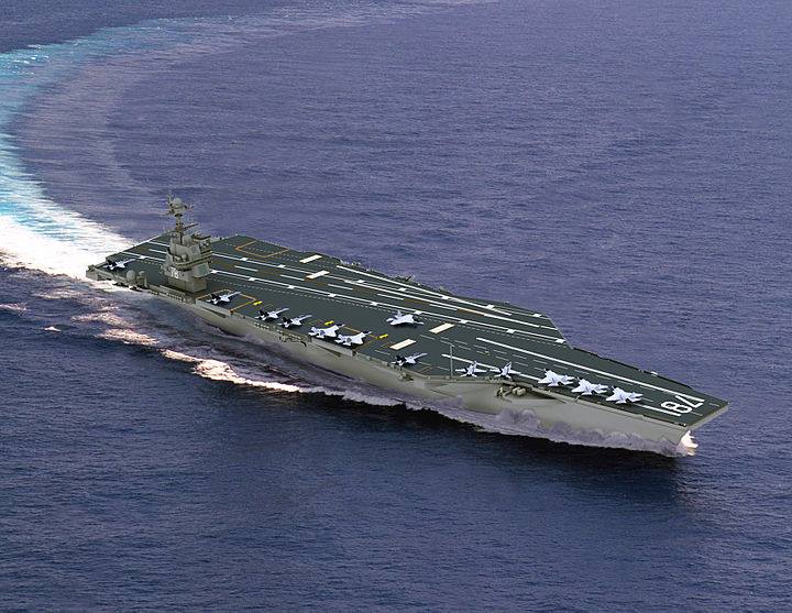 Aircraft Carrier Gerald R. Ford (CVN 78) Christened At Newport News Shipbuilding at DefenceTalk