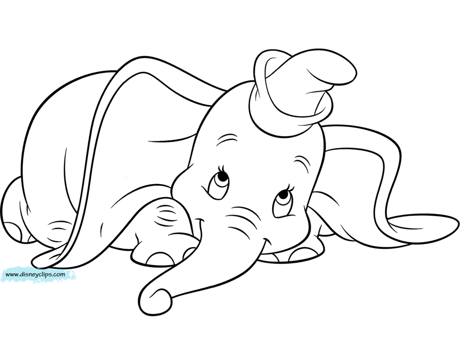Disney Dumbo Printable Coloring Pages 2 Disney Coloring Book