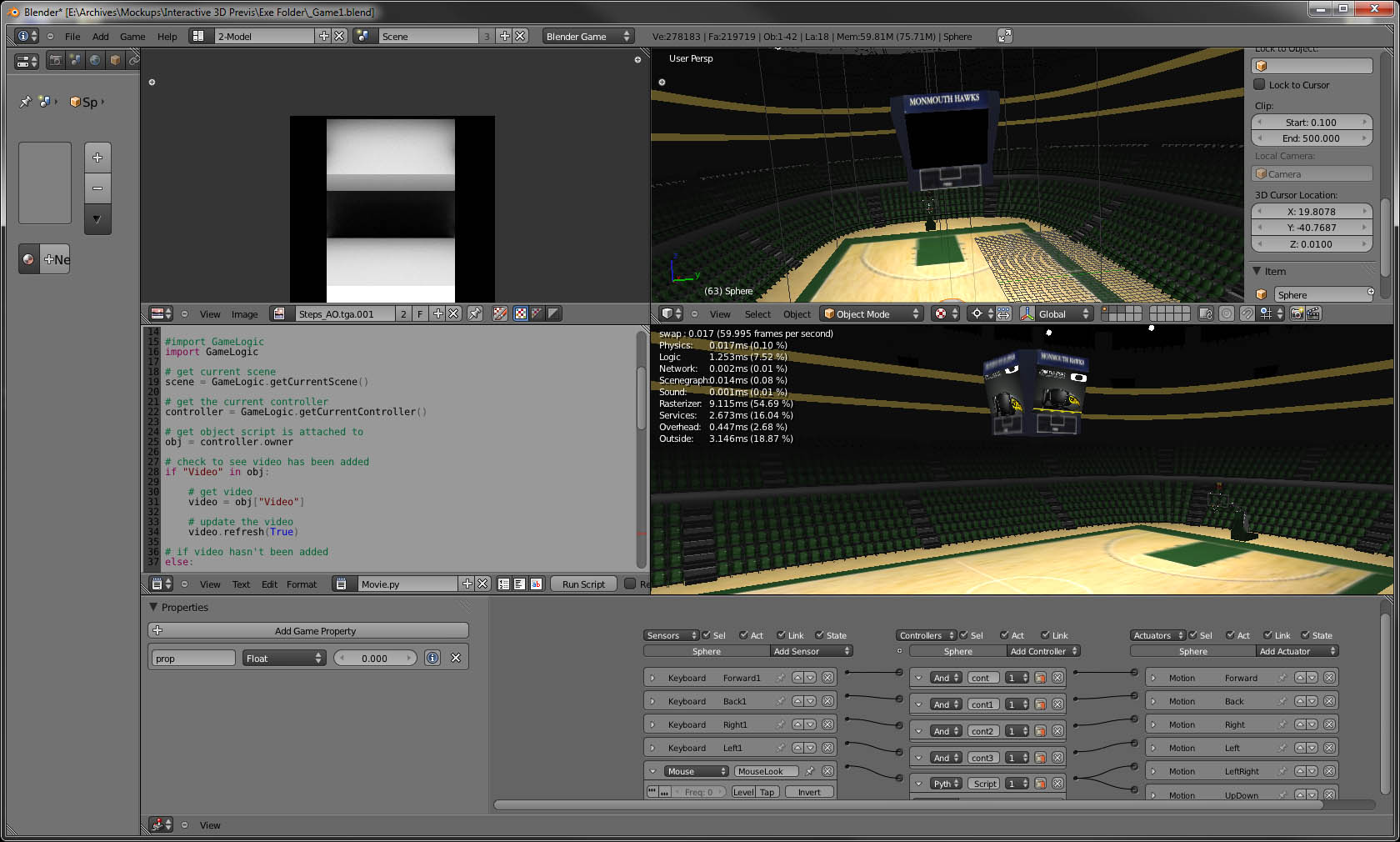 Blender Gaming Engine Doug Wire