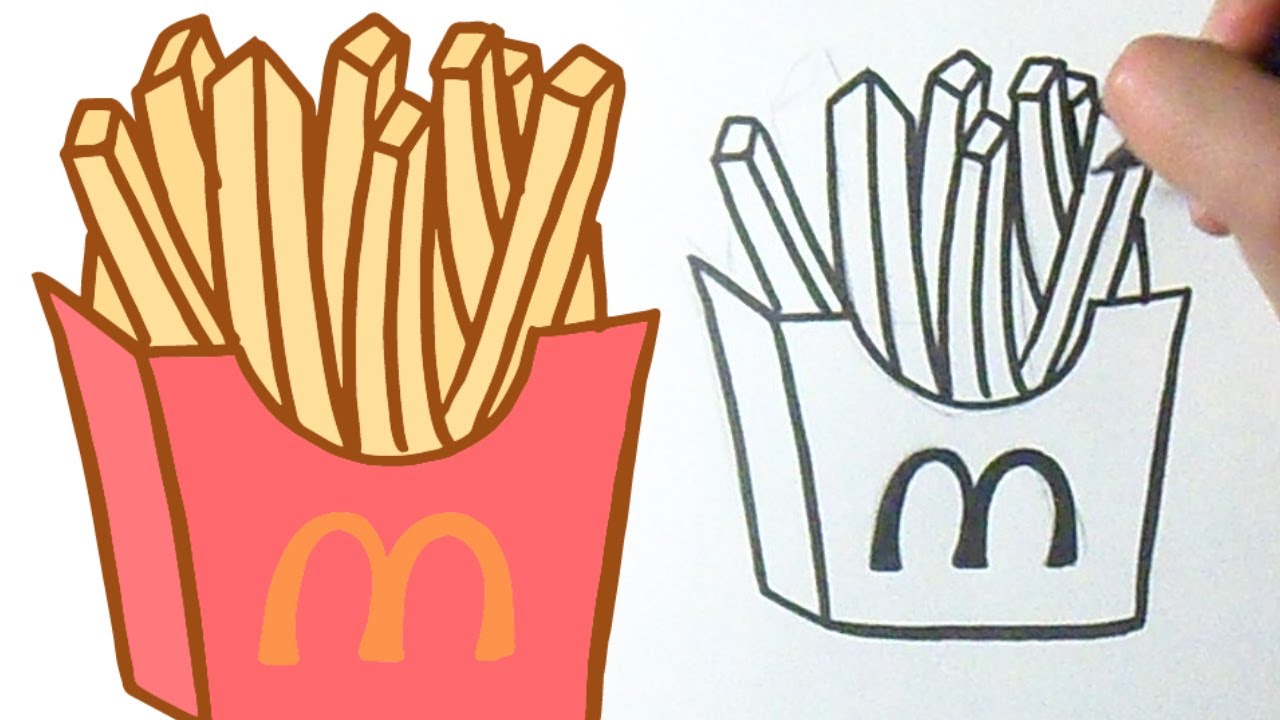 Mcdonalds Drawing Pics Drawing Skill