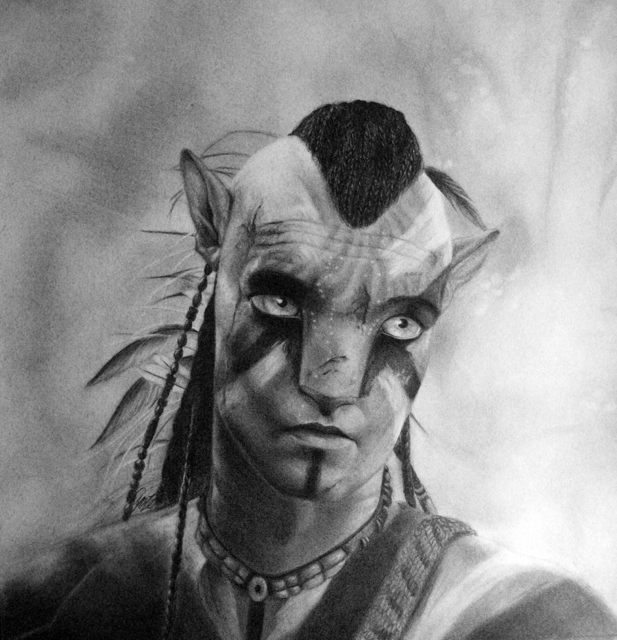 Avatar Drawing, Pencil, Sketch, Colorful, Realistic Art Images Drawing Skill