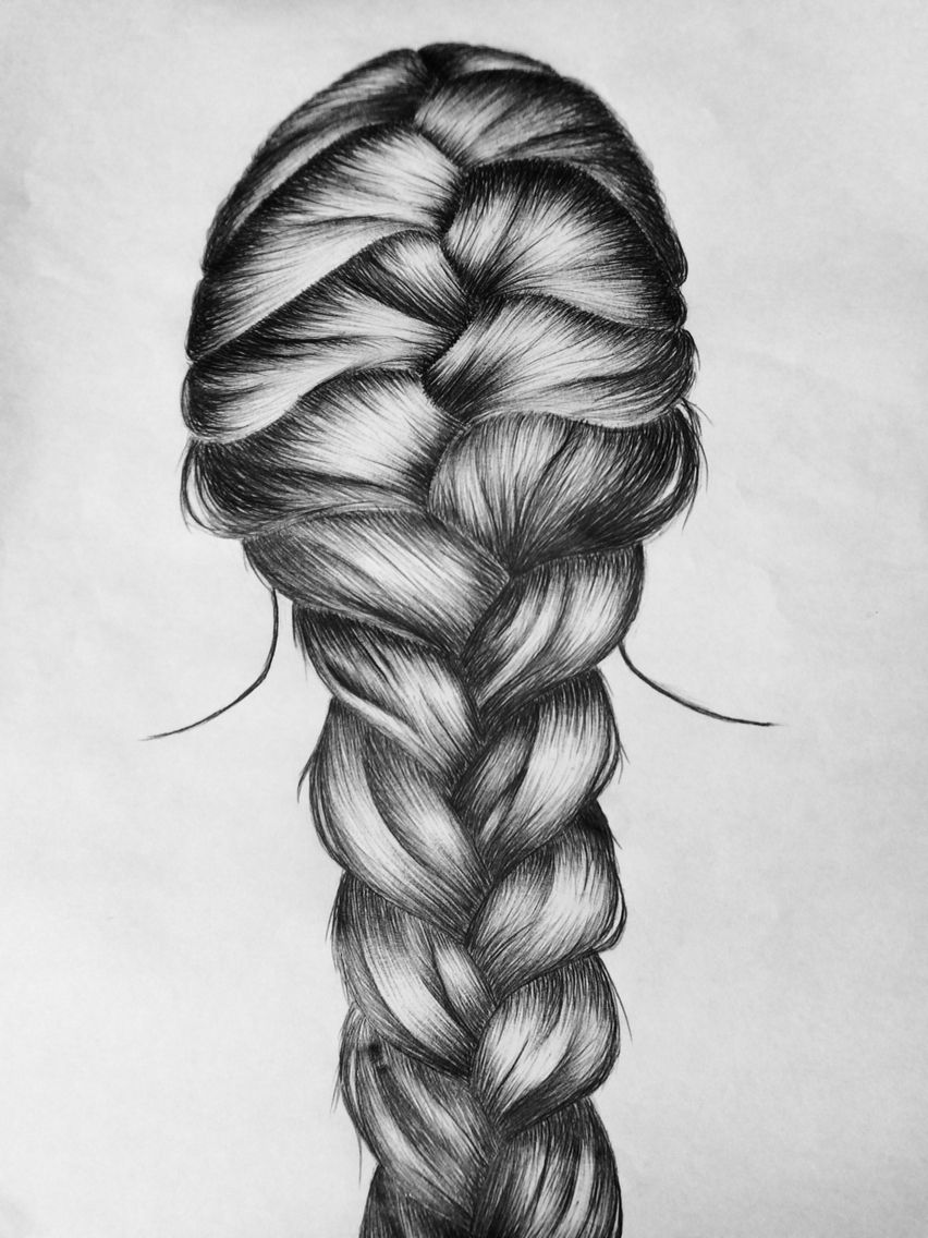 Hairstyle Drawing, Pencil, Sketch, Colorful, Realistic Art Images Drawing Skill