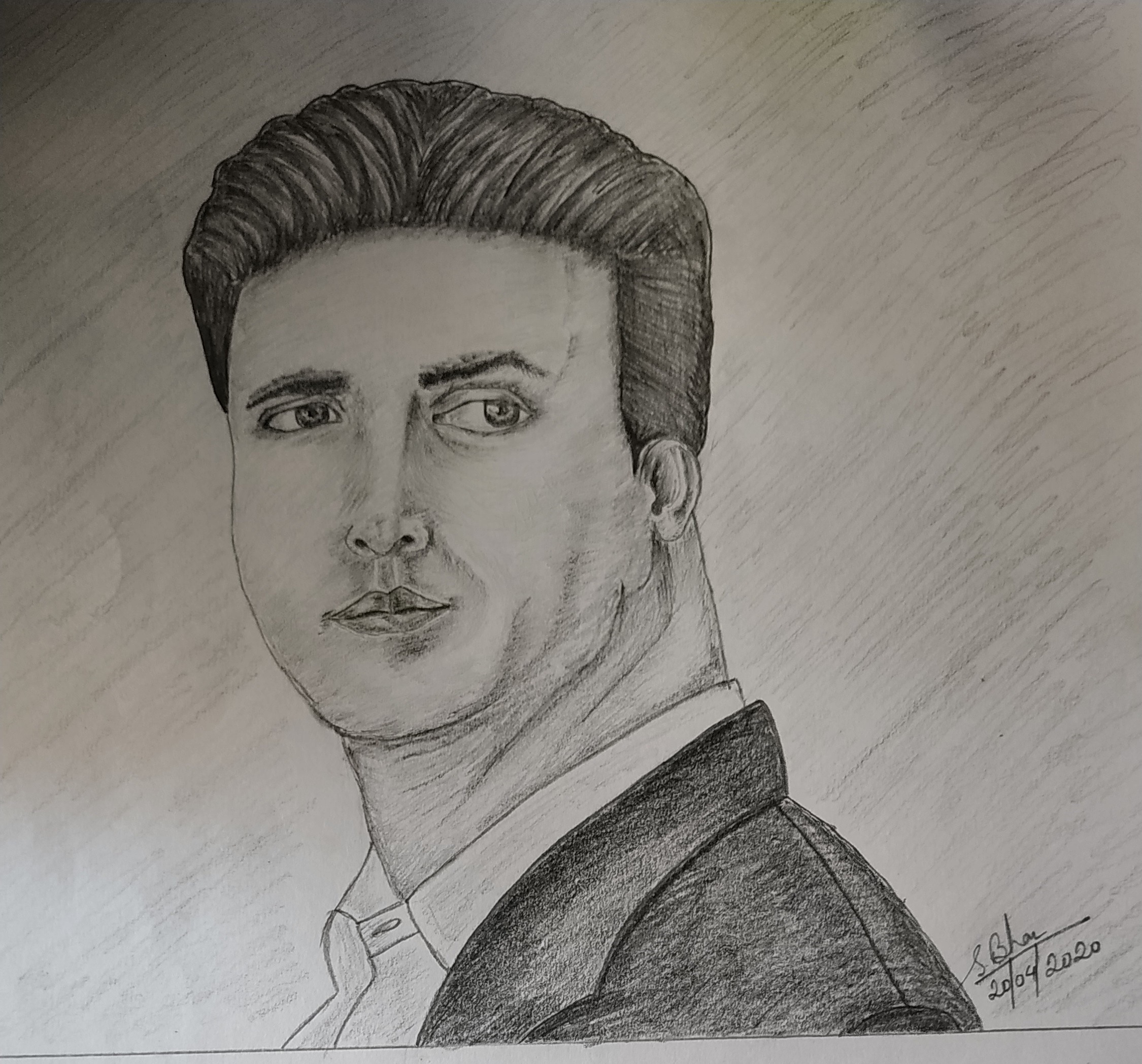 Akshay Kumar Drawing, Pencil, Sketch, Colorful, Realistic Art Images Drawing Skill