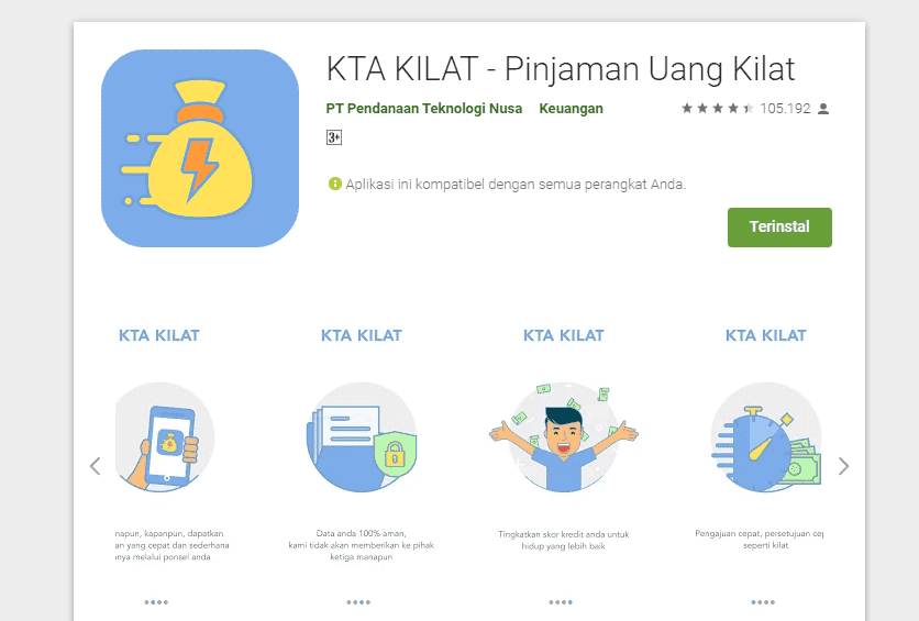 9 Fintech Pinjaman Online dan KTA Kilat Cepat Cair Non Bank