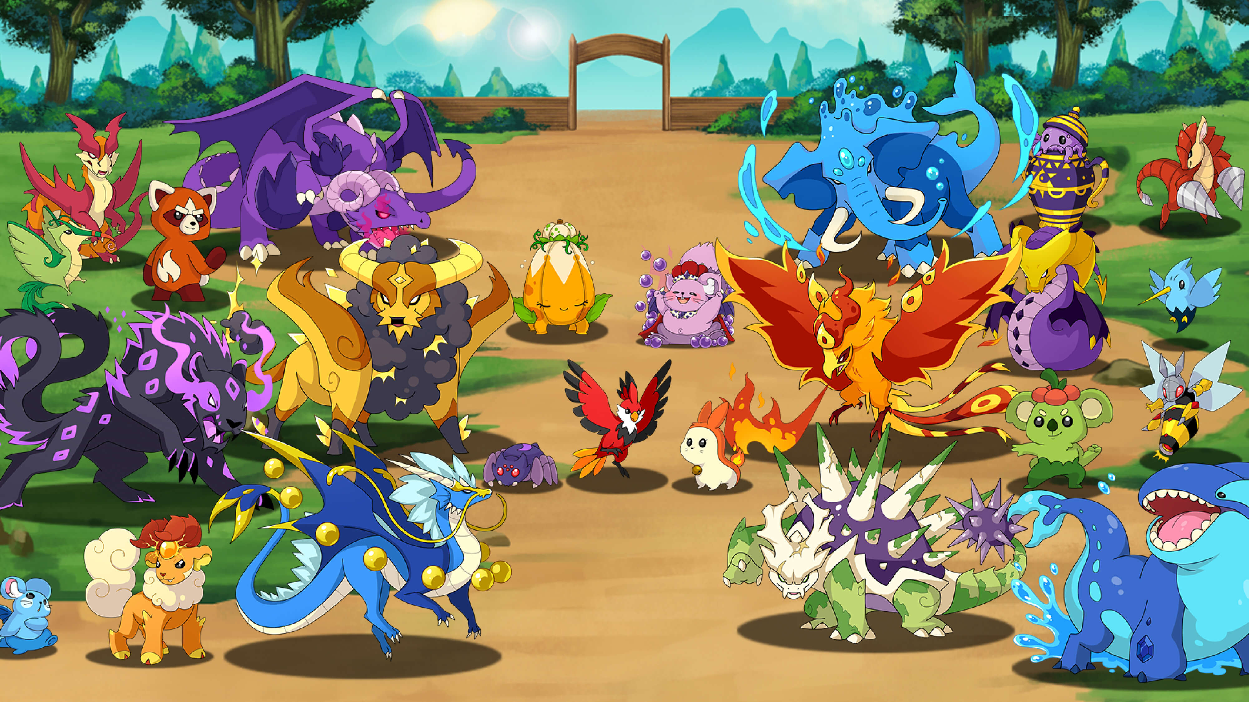 Dynamons Evolution Best Free RPG & Puzzle game