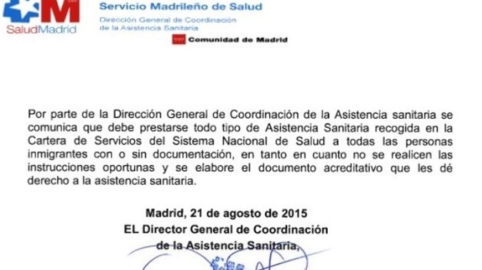 Ejemplo de circular
