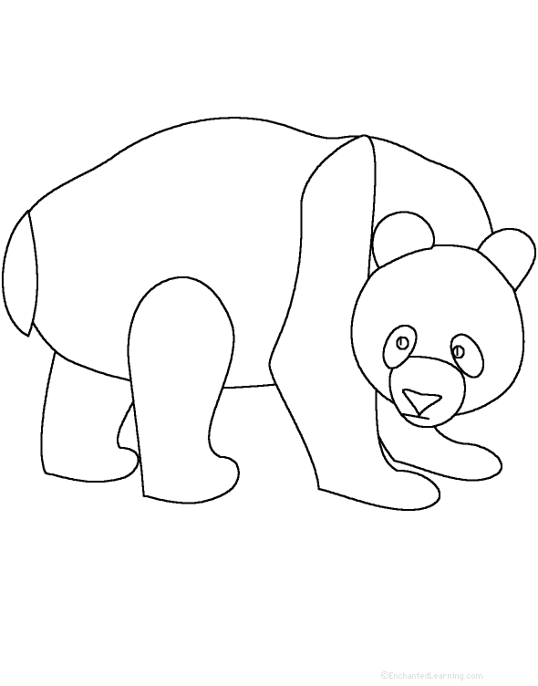 Panda Perimeter Poem Printable Worksheet