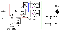 Room Heater Circuit Diagram
