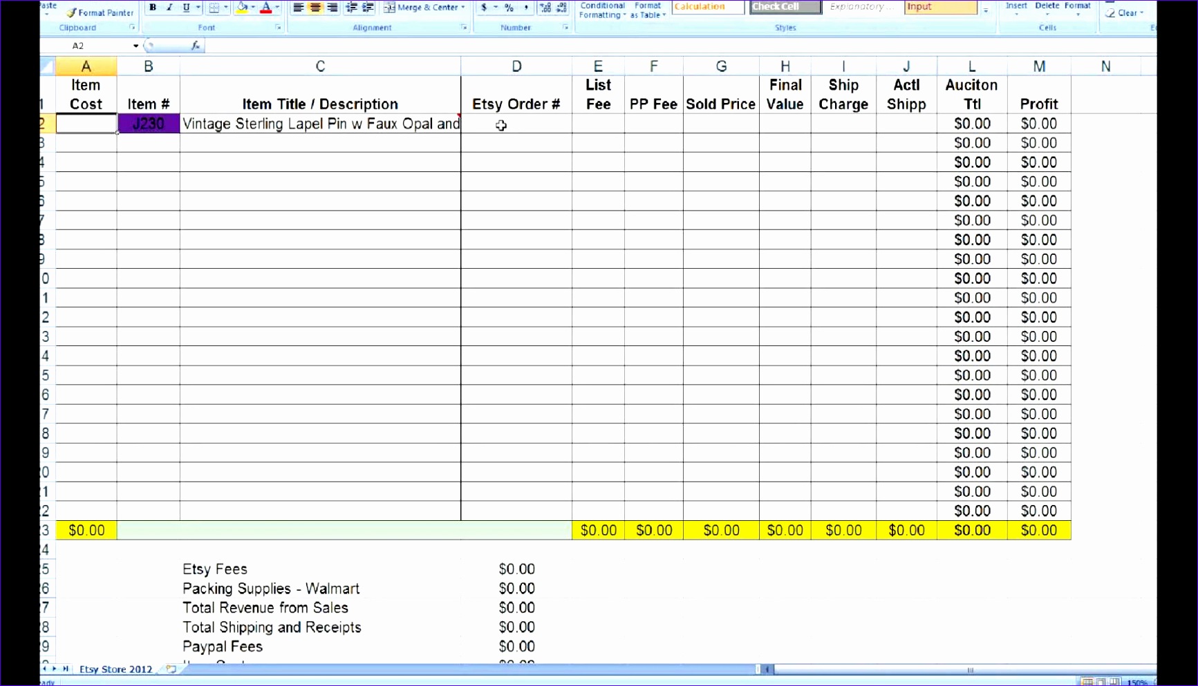 10 Free Excel Templates for Inventory Management Excel Templates