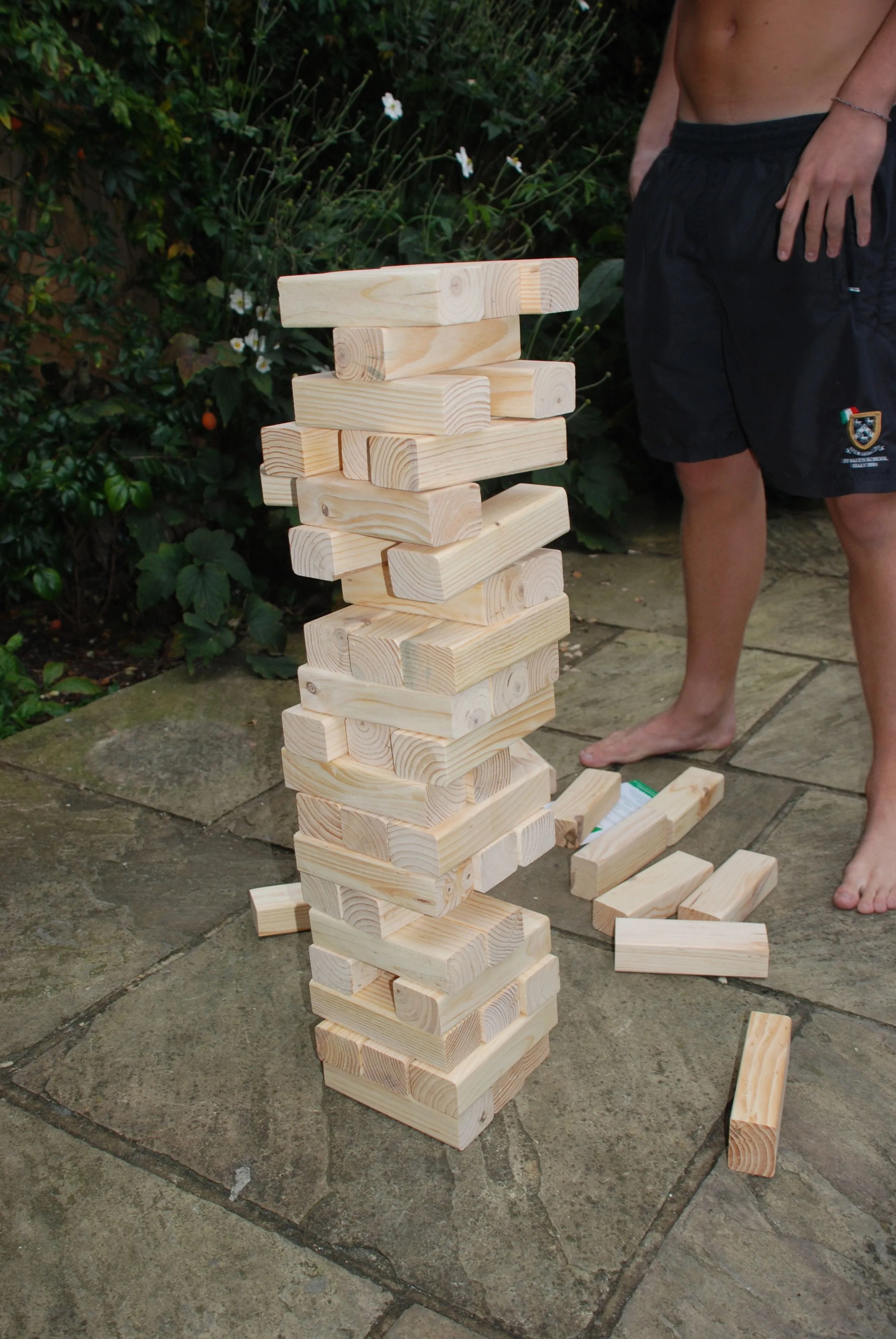 OUTDOOR GAMES GIANT JENGA GAME