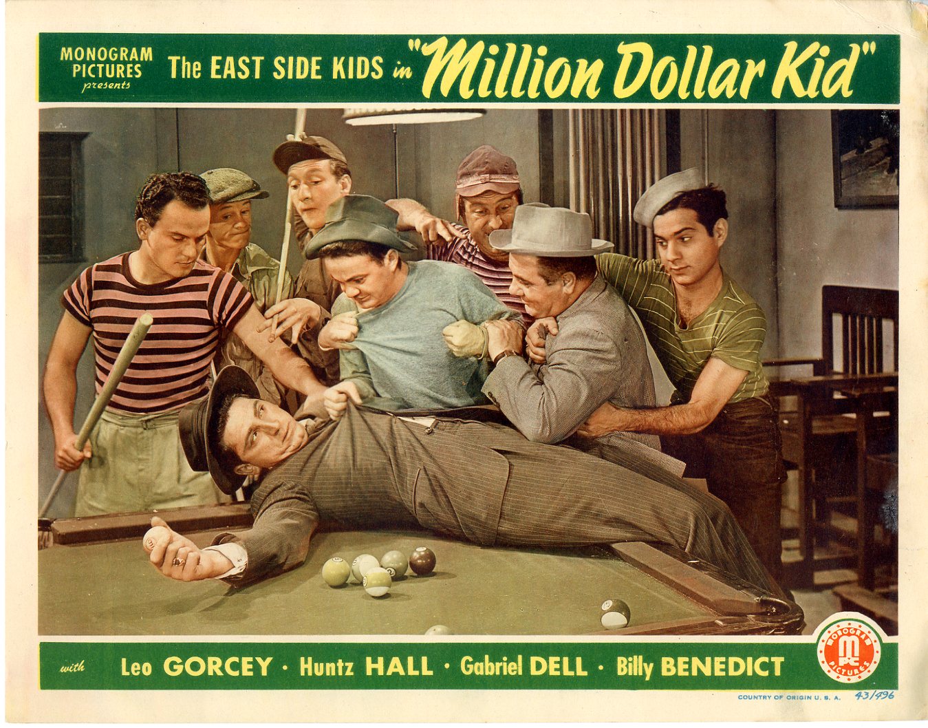 Million Dollar Kid 1943 Sold Details Four Color Comics