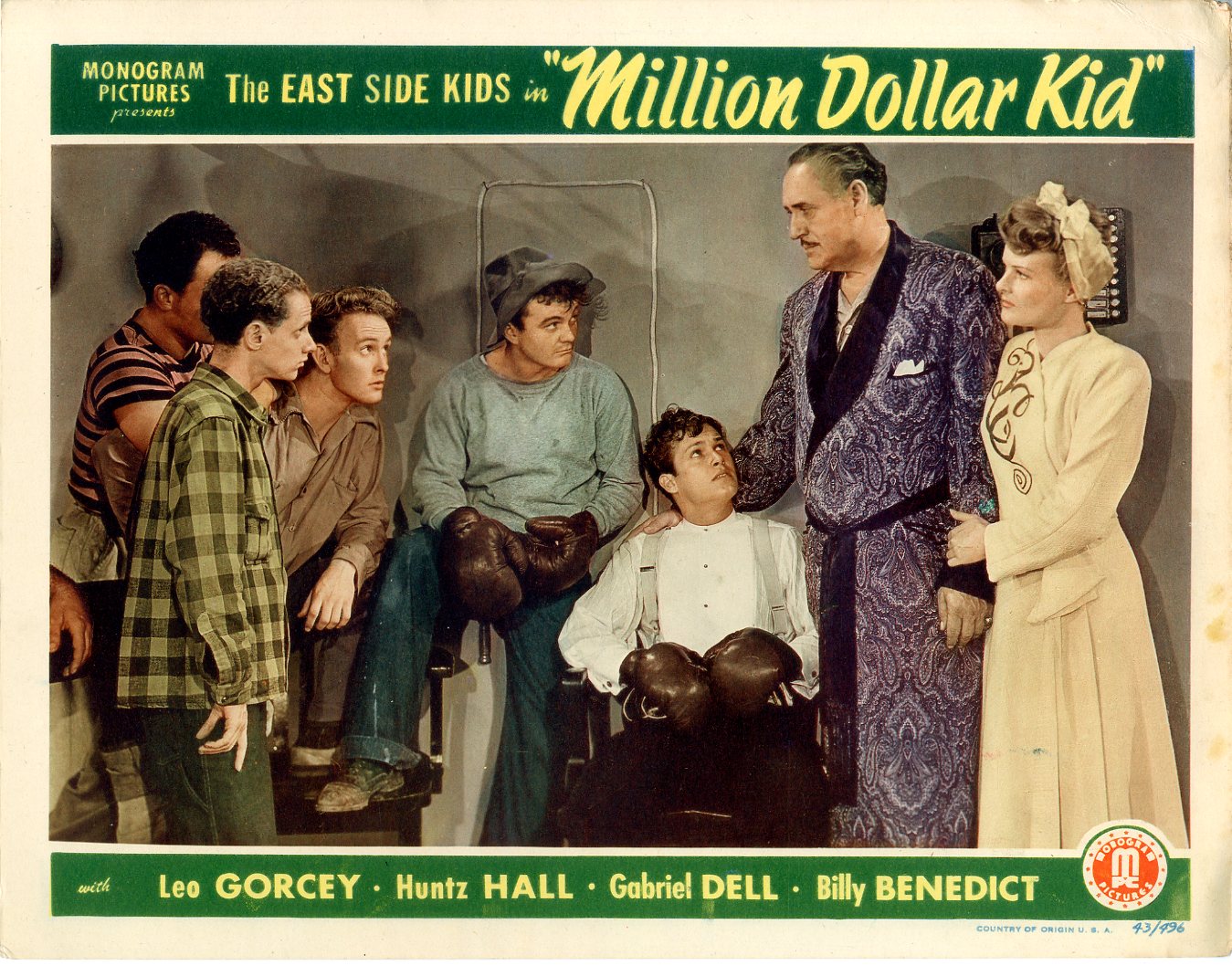 Million Dollar Kid 1943 Sold Details Four Color Comics