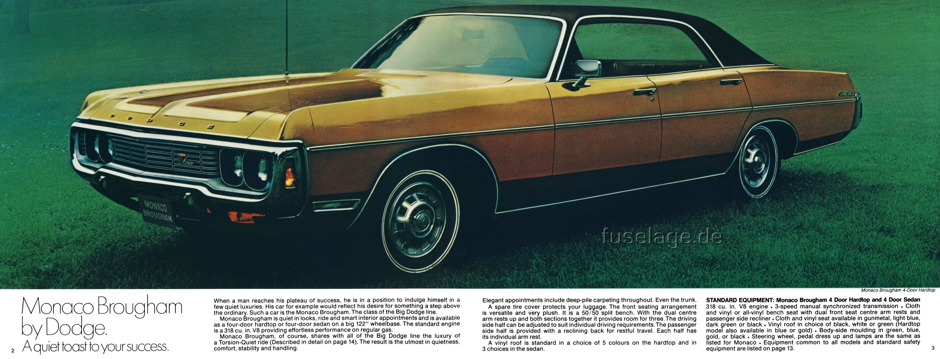 Canadian 1971 Dodge Polara/Monaco Catalog