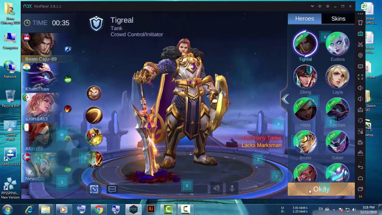 How To Play Game Mobile Legend On Windows PC 2020 Tutorial