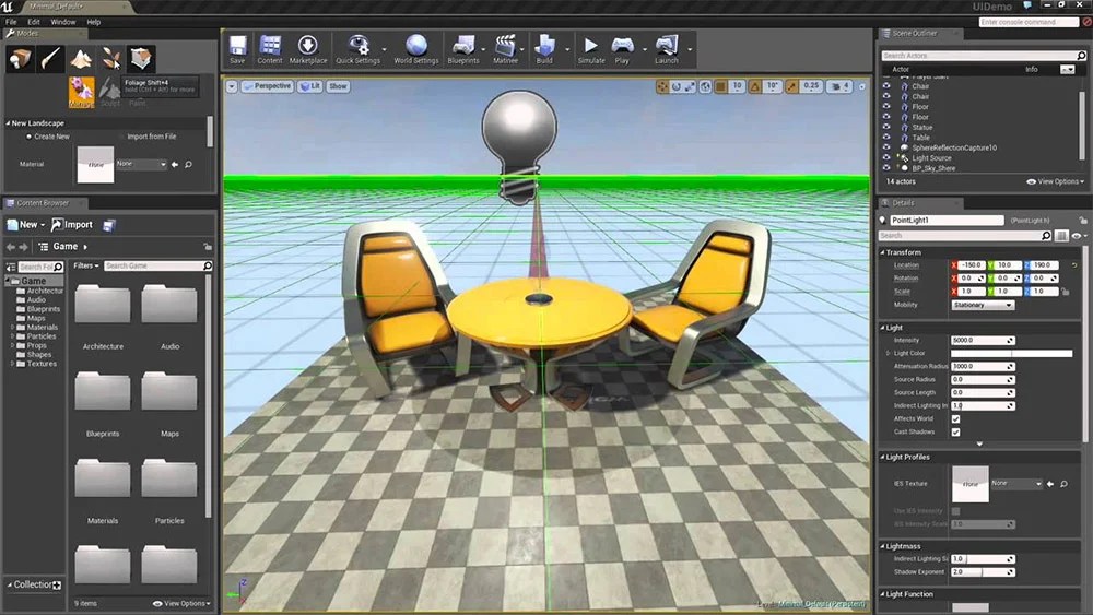 Advanced 2D and 3D Game Development Software