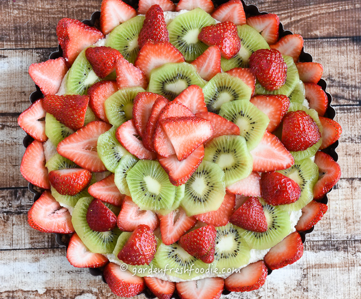 Raw Strawberry Kiwi Tart Garden Fresh Foodie