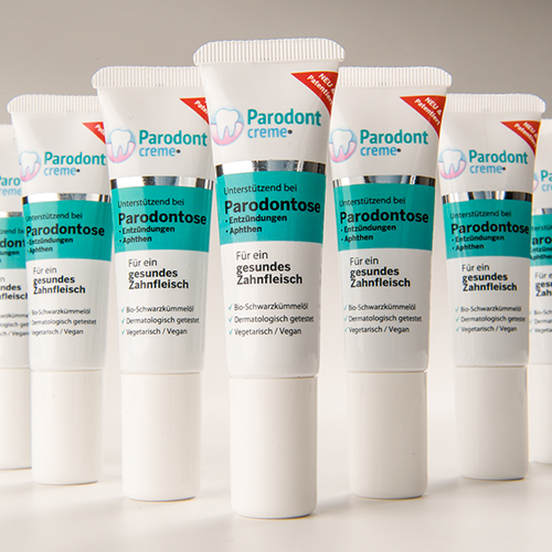 Parodont Creme® wirksames Mittel gegen Parodontose wird auf der