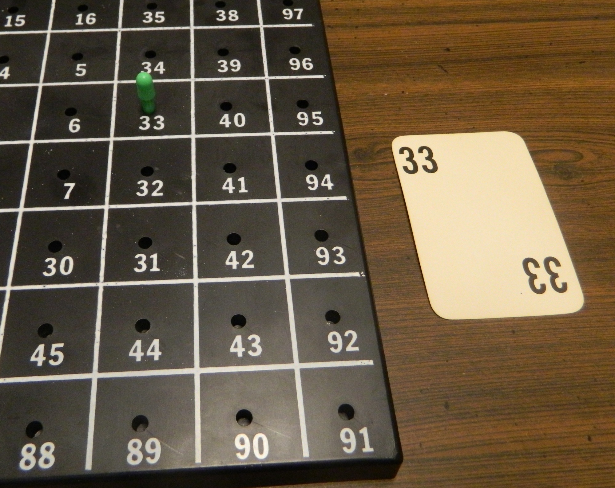 5ive Straight AKA The Game of 99 Board Game Review and