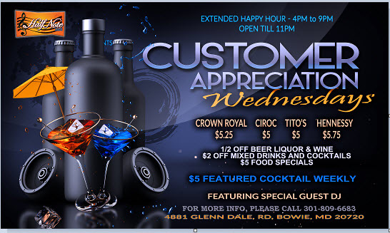 Customer Appreciation Night/Paint Nite Half Note Restaurant & Lounge